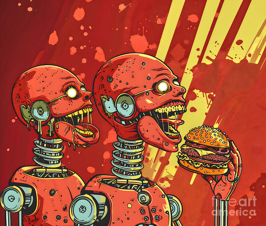 MMADesigns's tweet photo. Check out this new digital art that I uploaded to https://t.co/dYseDI96I4! https://t.co/YgzqVvsDIm
Crush Test Dummies Testing Burger
by Peter Awax
#digitalart #AIArtistCommunity #cartoonzfanart #comicstorian https://t.co/4o3t5u7TZD