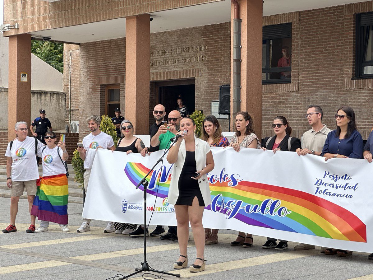 Feliz #Orgullo2024 🏳️‍🌈🏳️‍⚧️

Por una sociedad libre y diversa, por los derechos conquistados y por la lucha que continúa, en Móstoles y en el mundo!