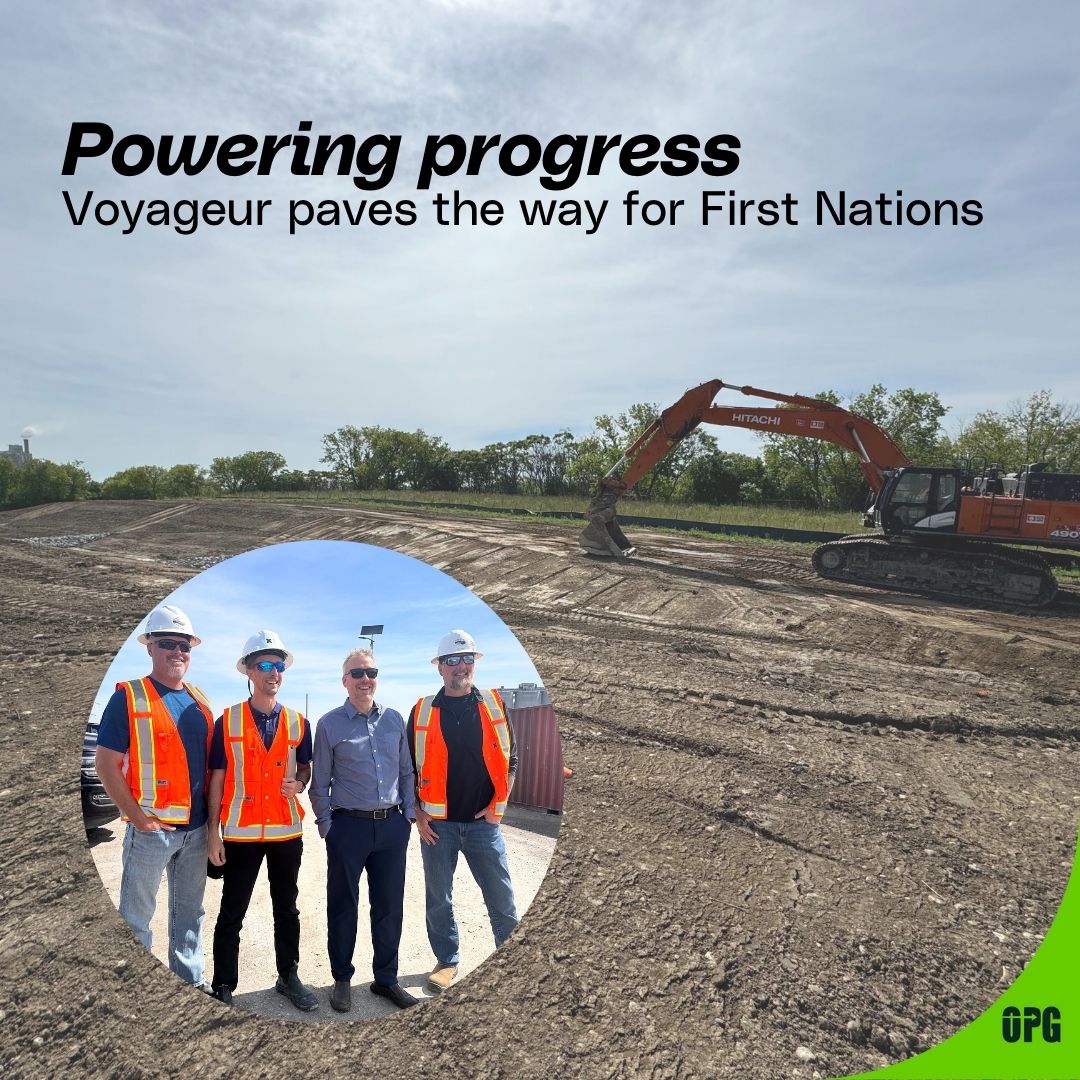 Our partner, Voyageur Services, continues to be a cornerstone of support as we advance North America's first SMR fleet at Darlington. Learn how this innovative company is forging a distinct trail for First Nation participation in the energy sector. bit.ly/4bqyMuf