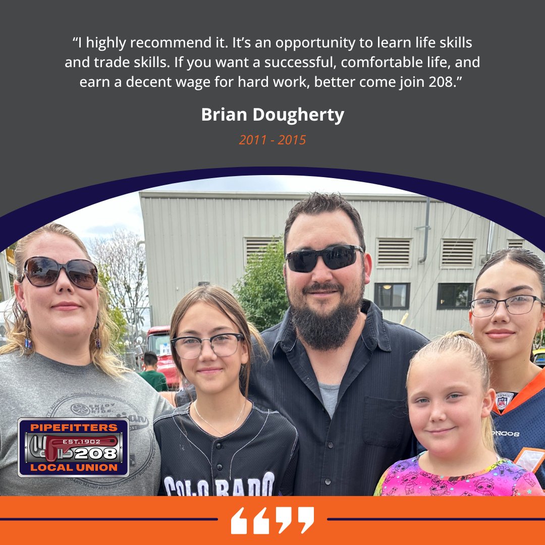 DPipefitters208's tweet photo. Build the life you want with a career in the skilled trades. Enjoy job security and seize opportunities in a field where demand is high. Give us a call or visit our website to learn more! #UALocal208 #AlwaysEssential #WeBuildCO https://t.co/CJe6iXwJS4