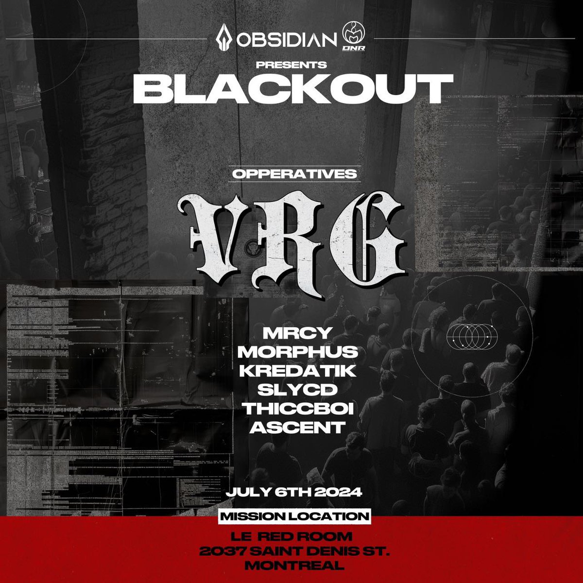 Next week I’ll be debuting in the Bass Captial Montreal at Le Red Room!! I’ll be having the honour of sharing the stage with <a href="/vrgmusic/">VRG</a> and talented locals!! 

Make sure you grab your tickets before it to late!!!

showpass.com/blackout-vrg/#…