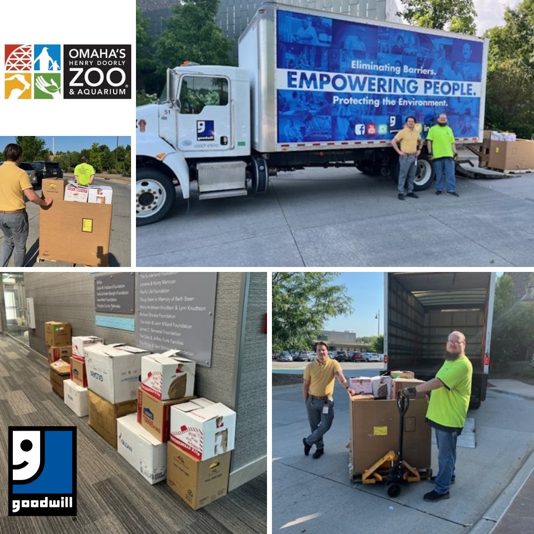 Big thanks to <a href="/OmahaZoo/">Omaha's Zoo</a> for donating their used uniforms for recycling! Together, we’re making moves toward a zero-waste future. We're wild about sustainability! 🌍🌟 #CommunityCollaboration #ZeroWaste #supportlocal #thankyou