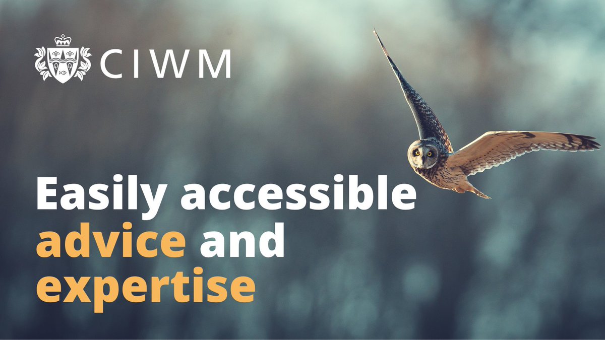 "The CIWM connect portal is a wonderful way of building networks &amp; discovering the latest views on a subject. As a member, you can raise topics or issues that you have challenges to." Daniel Yallop MCIWM

Unlock access to over 6,800 experts. Join today
bit.ly/ciwmmem