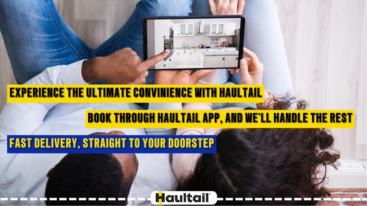 HaulTail's tweet image. Experience the ultimate convenience of fast delivery from your favorite retailers with #Haultail. Whether you shop online or in-store, simply book your #delivery through the #HaultailApp, and let us take care of the rest. Your purchases will be picked up to your doorstep!