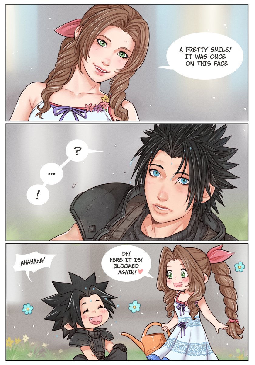 crylin6's tweet photo. pretty smile~😊🩷  #FF7R #zerith 🌺 https://t.co/pvz8JrGaYq