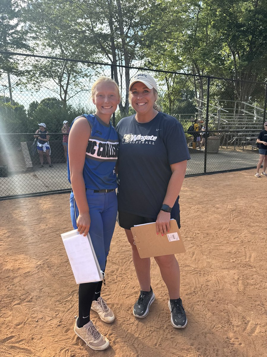 I had an amazing day at camp yesterday! Got to talk to some amazing coaches and players yesterday! 
<a href="/WingateSoftball/">Wingate Softball</a>
<a href="/CoachpooleU/">CoachPoole_USCA</a> 
<a href="/AppStateSB/">App State Softball</a> 
<a href="/Winthropsoftbal/">Winthrop Softball</a> 
<a href="/CatamountSB/">Western Carolina Softball</a>
