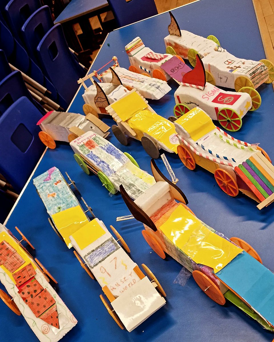 tarporleySTEM's tweet photo. What an exceptional start for Year 7 in the Race to The Line STEM project, sponsored by RA Chilton Ltd.

14 teams = 14 sets of ideas = 14 very different vehicles

@TarporleyHigh

#tarporleystem #tarporley #TarporleyHigh #stem https://t.co/dKxbJuDl3M