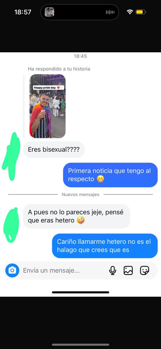 omarsanchezher2's tweet photo. ¿Me acaban de llamar hetero? Me acaban de llamar hetero, el día del pride. Agresión homófoba en directo. https://t.co/lq8ad87Lvb