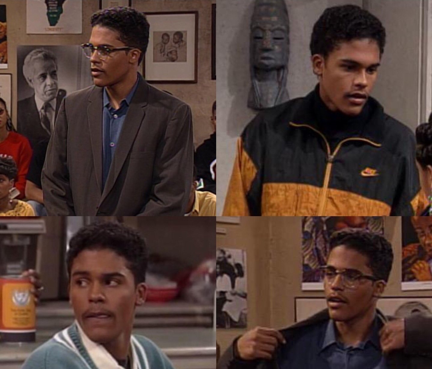 Young Bumper Robinson Googling 'Terrence Howard' And 'O.J. Simpson'