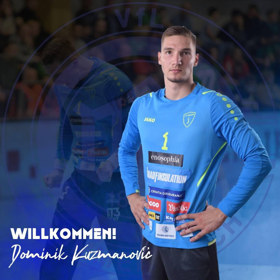 It’s finally announced. One of the greatest goalkeeper talents of the world, Dominik Kuzmanovic, joins VfL Gummersbach on a 4(!)-year contract.

Massive signing by the legendary German club!
#handball