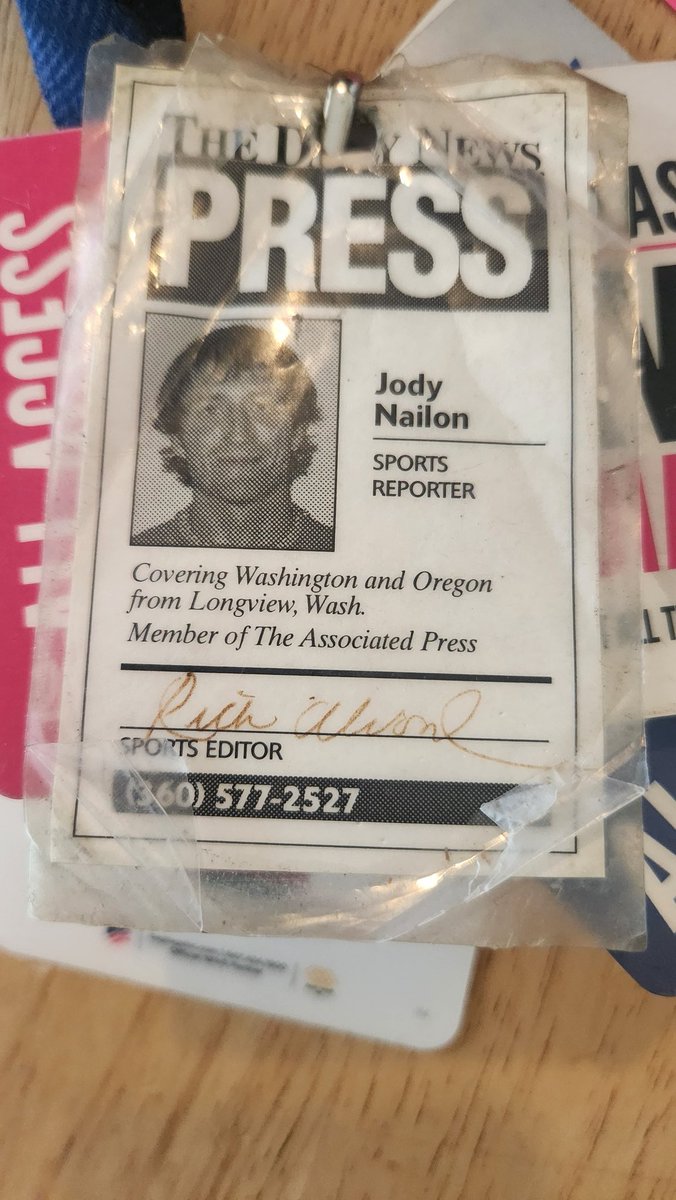 Some personal news; Lee Enterprises has eliminated the sports editor position at The Daily News in Longview out of "financial considerations."
It was a pleasure to make newspapers for my hometown and tell the stories of so many amazing people. Thank you for reading along.