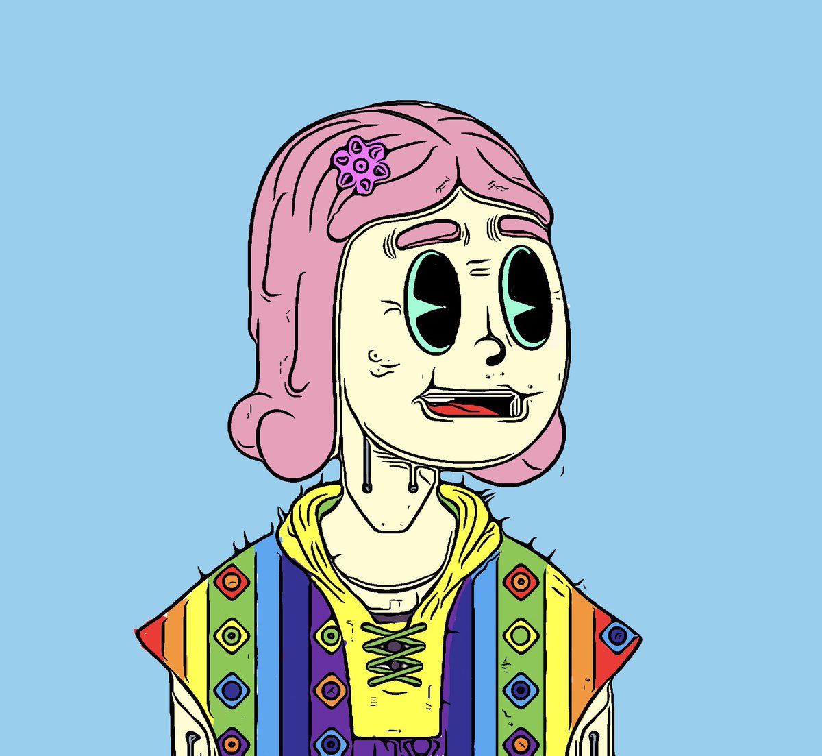 Heir_Of_Grace's tweet image. Just finished my entry into the @Flunks_HotGoss coloring contest! #LetsFlunkingGo #FlunkArt