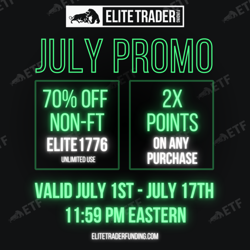 EliteTraderFund's tweet photo. Your favorite sale is back! Pass One, Get One! Take advantage of 70% OFF and receive up to 3 FREE evaluations.