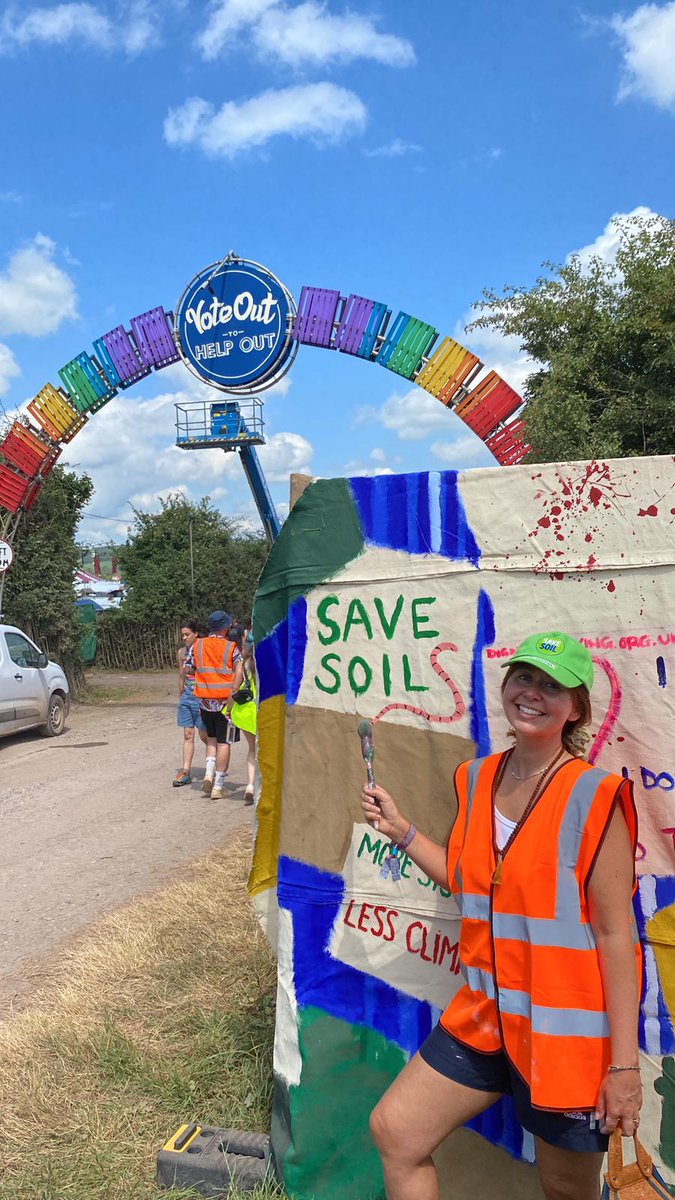 cpsavesoil's tweet photo. Save Soil makes a splash at the Glastonbury Festival - one of the largest and most famous music and performing arts festivals in the world!

#SaveSoil @glastonbury https://t.co/TlQkcfbCiu