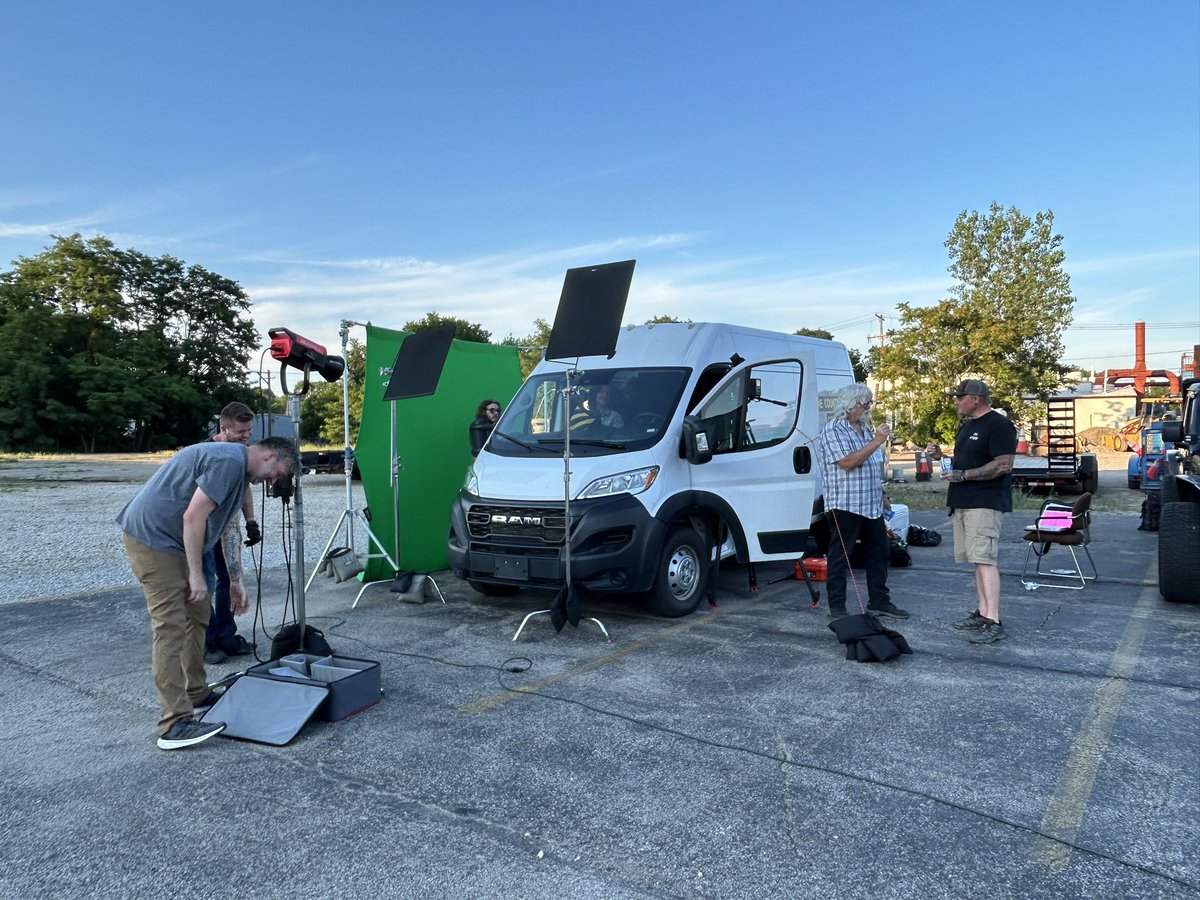 More work on the movie “A Dead Run: Detour” from director Gary Jones. Here’s a scene being shot in the Braintree parking lot.