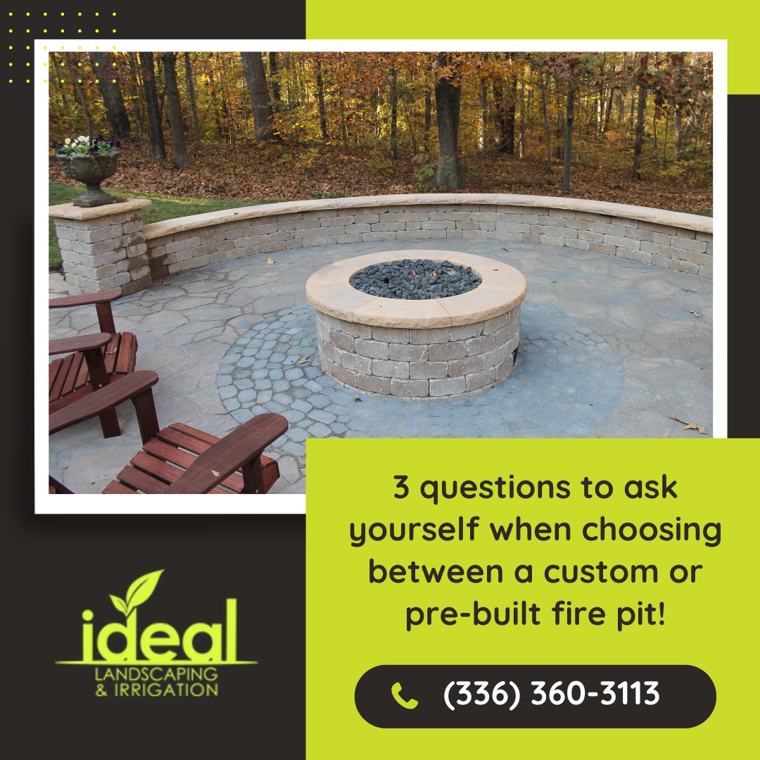 IdealLandscape_'s tweet photo. Elevate your outdoor space with a #firepit! 🔥 Select a kit for speedy setup or a #customfirepit for extensive options.
Read our blog for questions to help you decide!
https://t.co/DmmfrIOvQ2 https://t.co/c8qpuMNK2S