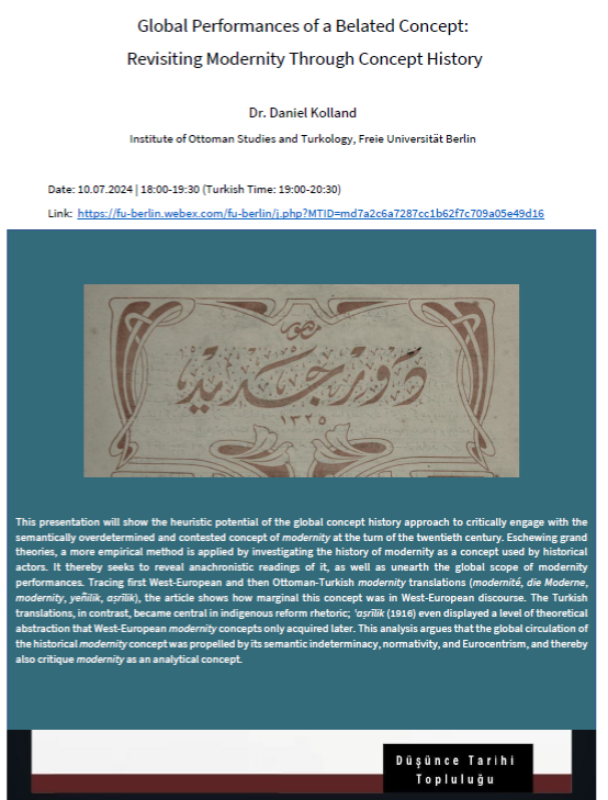 Düşünce Tarihi Topluluğu IntellectualHistory Group tweet media