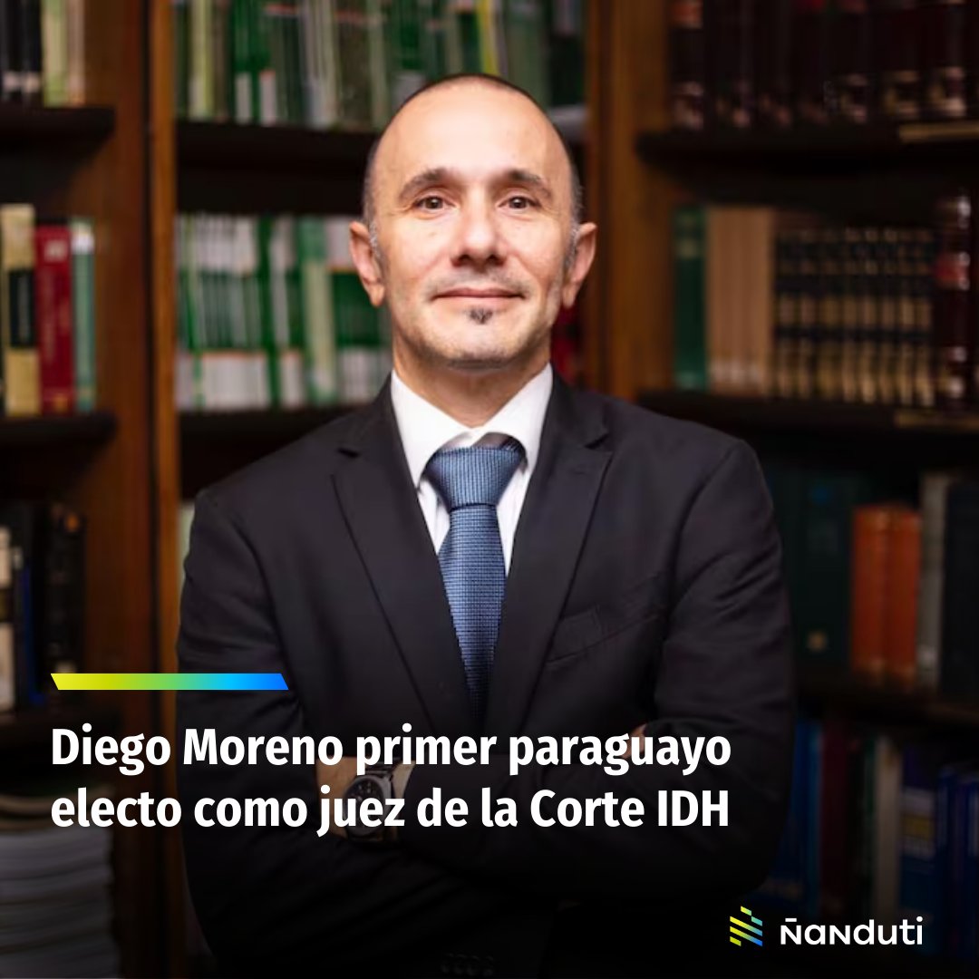 #AHORA | Diego Moreno electo como juez de la Corte Interamericana de Derechos Humanos

Vía: Matías Saldívar | #Ñanduti