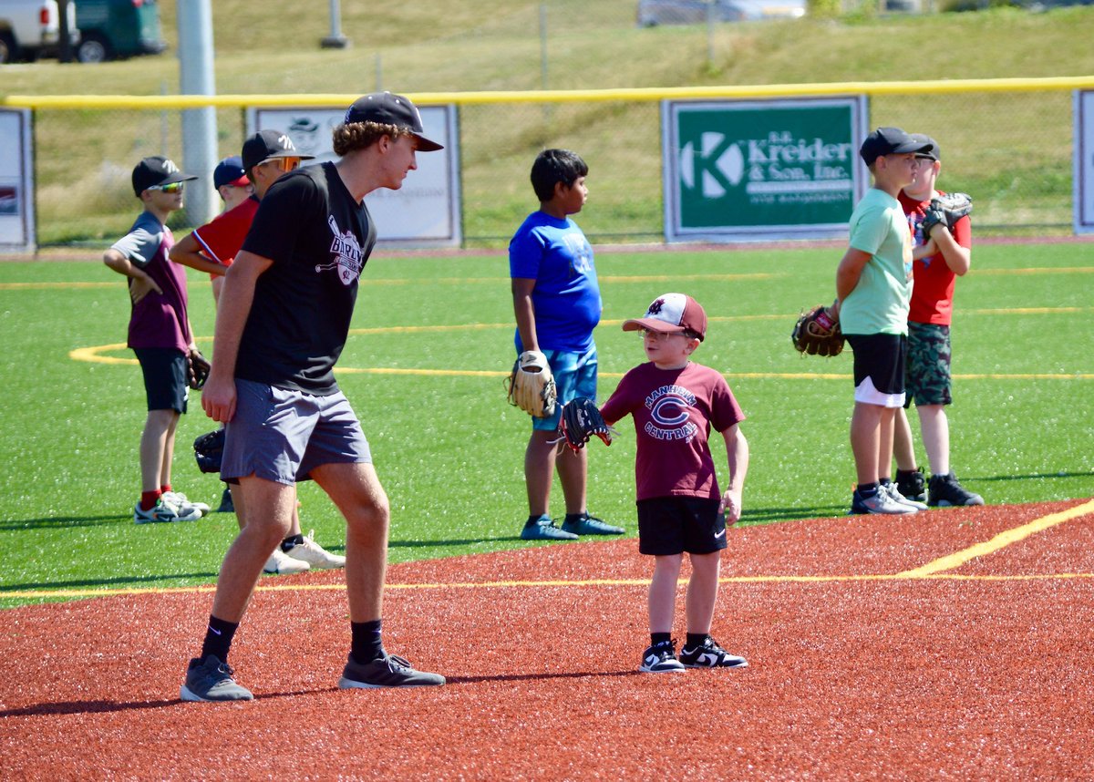 Great few days of youth camp! Thanks to all of the high school players who helped, you guys did awesome! #LETSGO