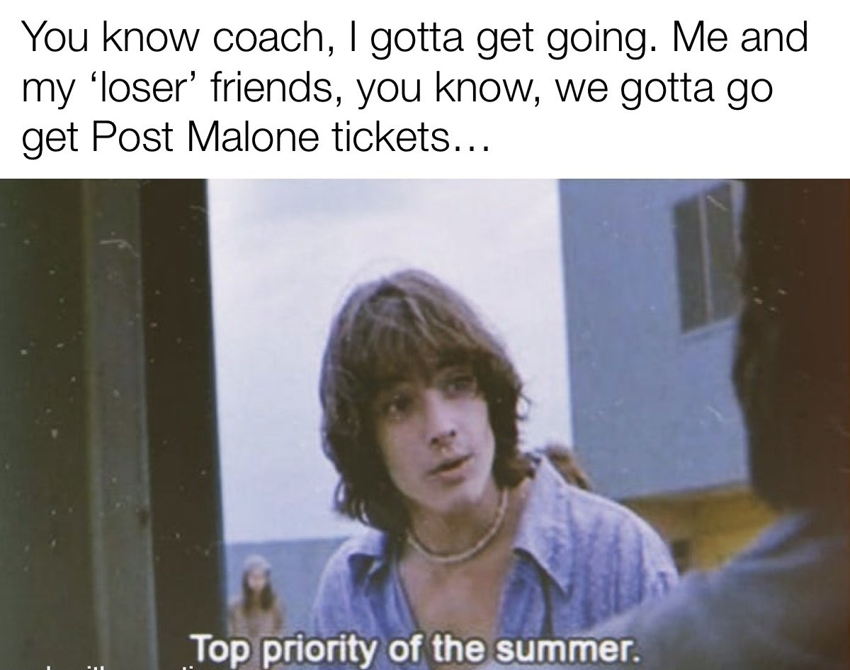 Trizzle315's tweet photo. Let’s gooo!! 🔥 @PostMalone 🤘🏻Tix secured! #Syracuse https://t.co/EcZ4OT6IGC