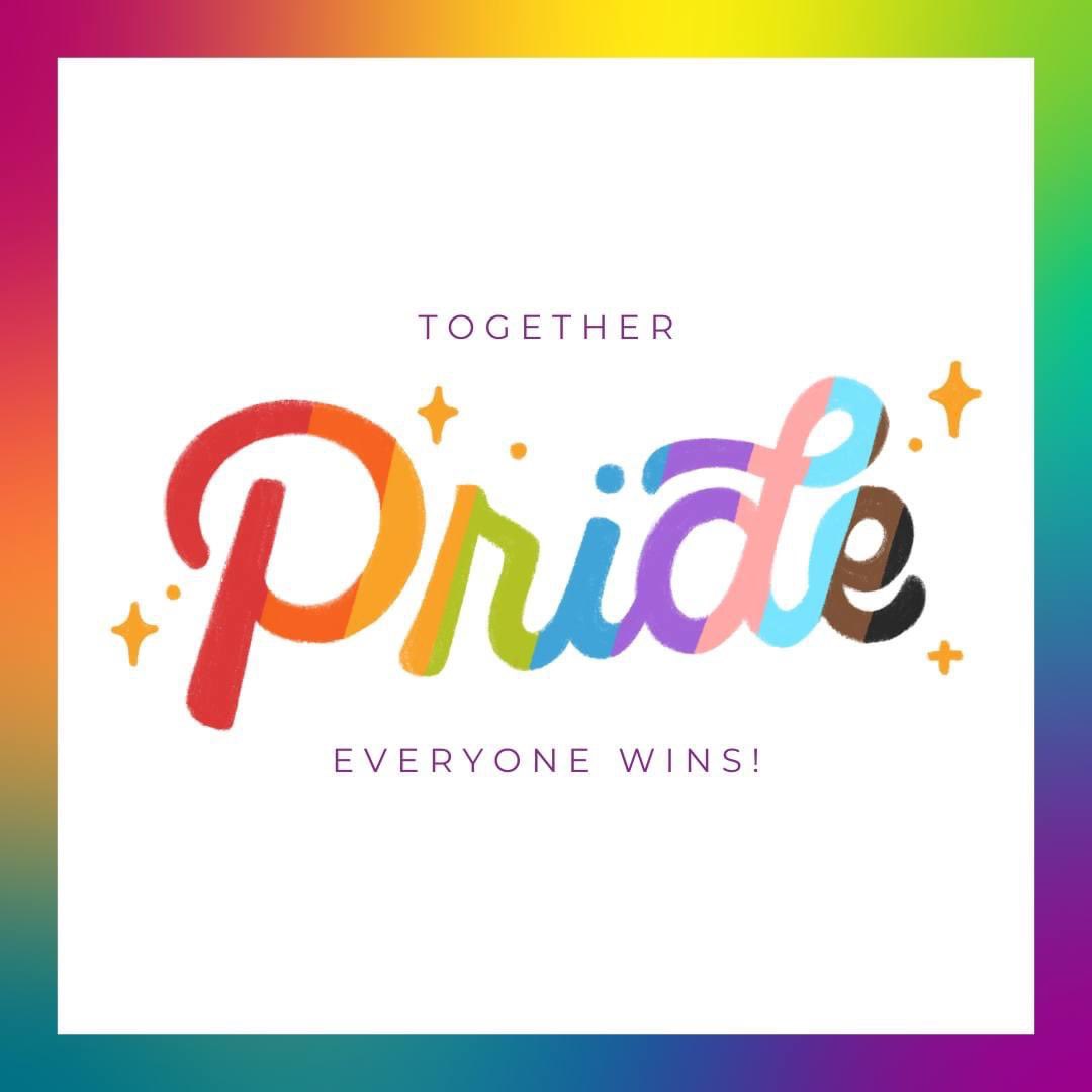Together, everyone wins! #happypride