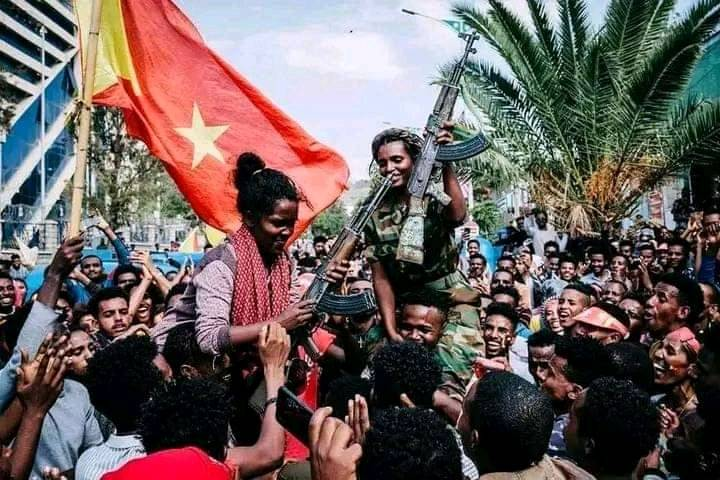 TghatMedia's tweet photo. Tigrayans on social media celebrate  and  reminisce ሰነ 21 2013 (28 June 2023), the day the TDF routed the Ethiopian and Eritrean forces from Tigray and captured Mekelle, following the incredible Operation Alula. The day  is special  for Tigrayans. 

https://t.co/dyjXF6MOhm https://t.co/lfcglrWTGS
