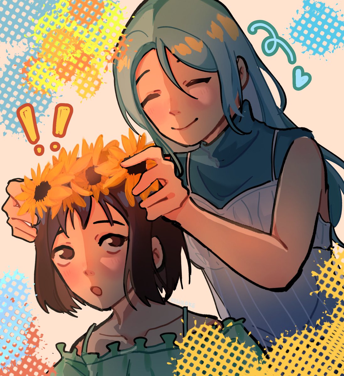 renieoke's tweet photo. commission for @SWITCHONN0W !! ^_^
#さよつぐ #342g https://t.co/lrH5Azldvo