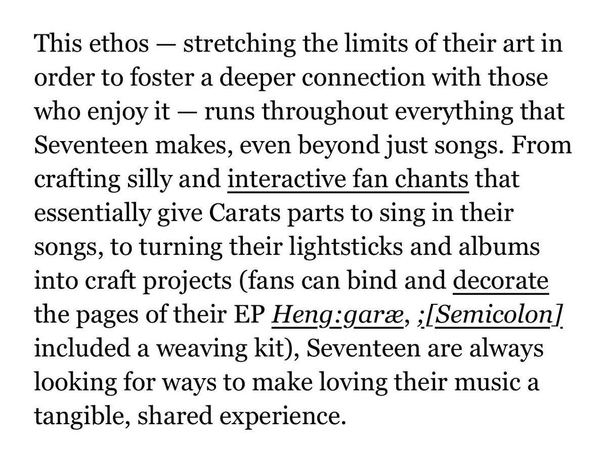 absterwebby's tweet photo. every seventeen show is so fun and interactive because music is truly a way of connecting for them 🥲 i think of this paragraph that @nbmorin once wrote often https://t.co/ZeBmSgrxiZ