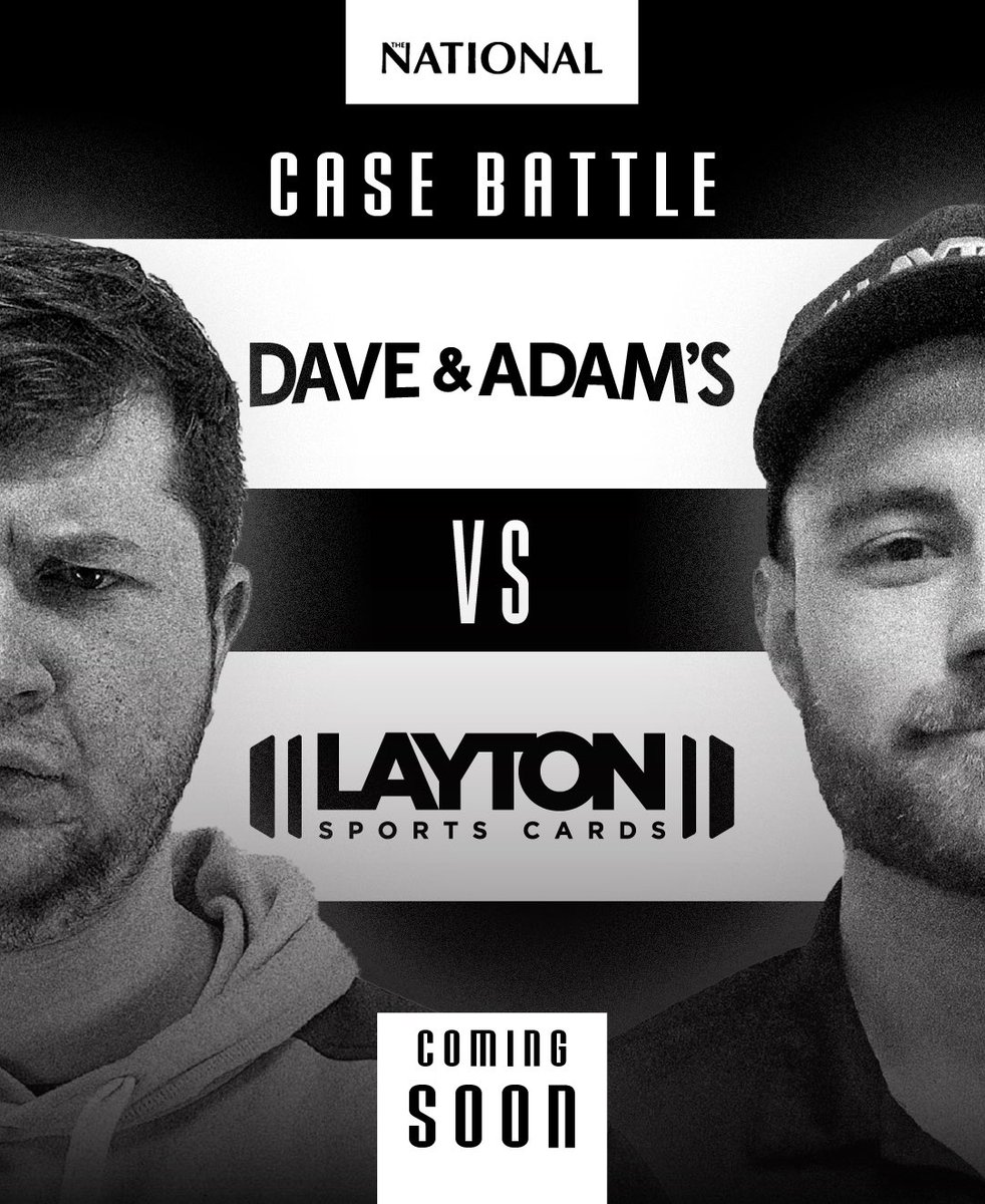 Dave &amp; Adam’s x Layton Sports Cards

The National 2024

details coming soon 👀
