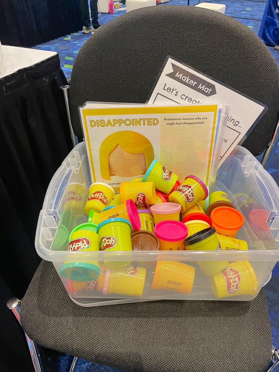 Thank you <a href="/InnEdCO/">InnEdCO</a> for letting me be part of this epic playground at #ISTELive!! I loved sharing how play can be part of learning daily. ♥️ #WonderTubs