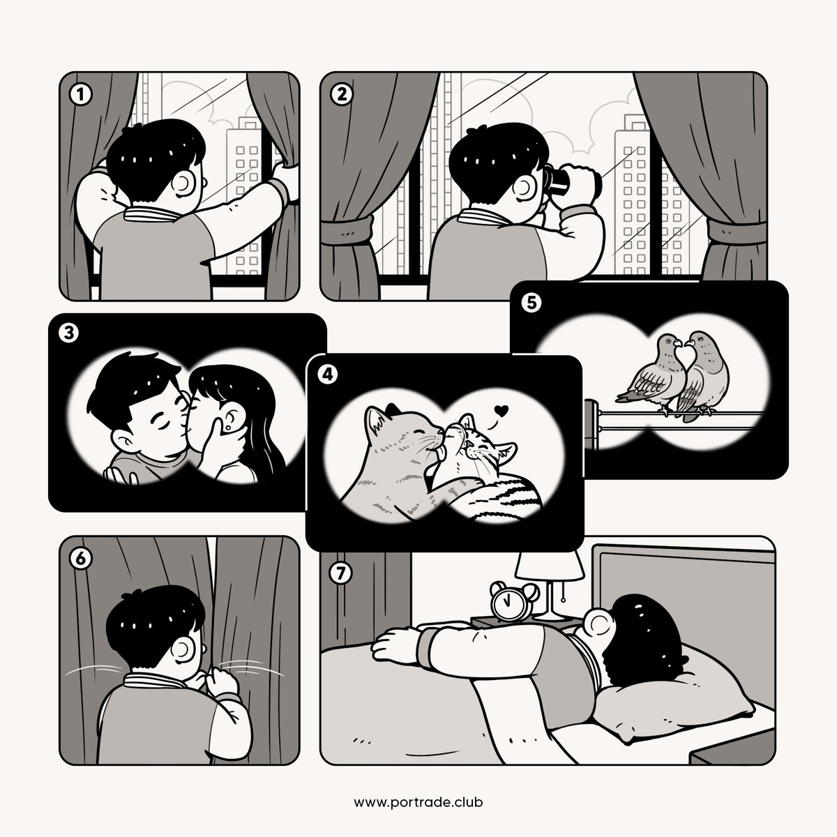 Why fall in love when you can fall asleep?💔💤

#love #sleep #btc #ordinals #runes #portales #comic