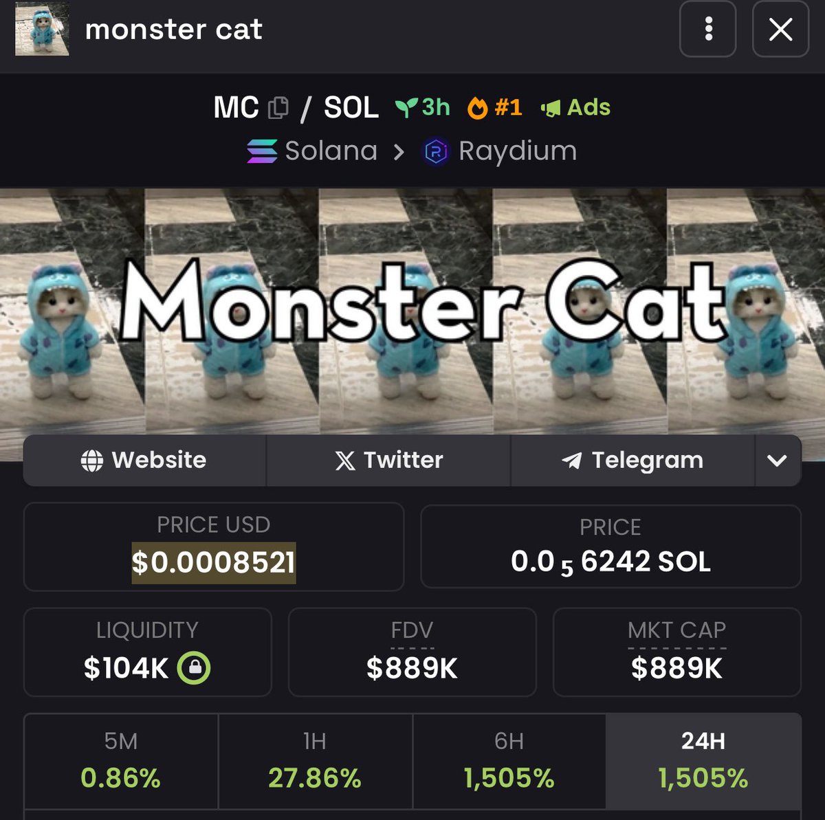 New $SOL meme adds $BOBBY $MC both look solid