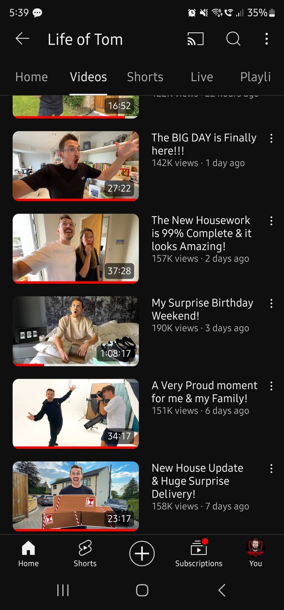 MrTimbo30's tweet photo. @Syndicate Definitely don't watch any vlogs 👀
(I am going to finish the birthday weekend one btw, just watching it in chunks 😂) https://t.co/Yt38HaNVwX