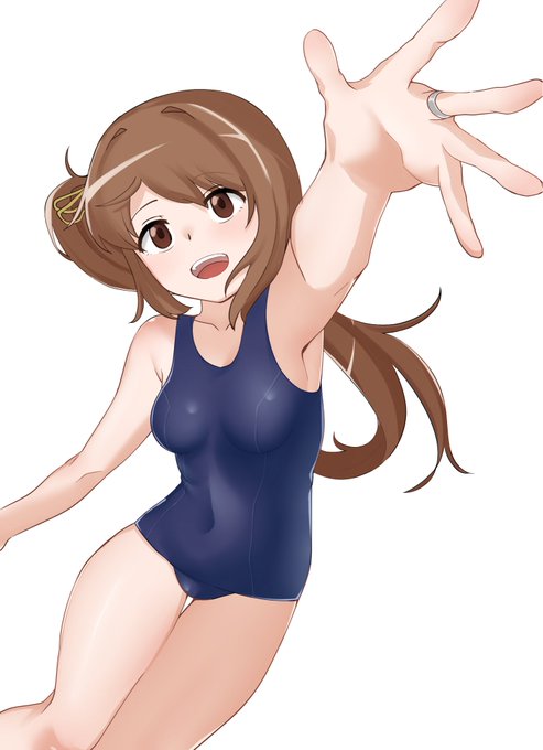 スク水鶴乃ちゃん(カラー) 