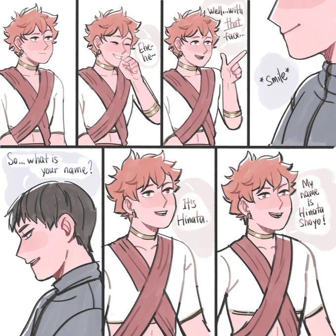 The acquaintance      
Part 7

p.s. I decided to post one page coz the second one isn't ready yet but I like this one a lot 🙈

#Haikyuu #kagehina 