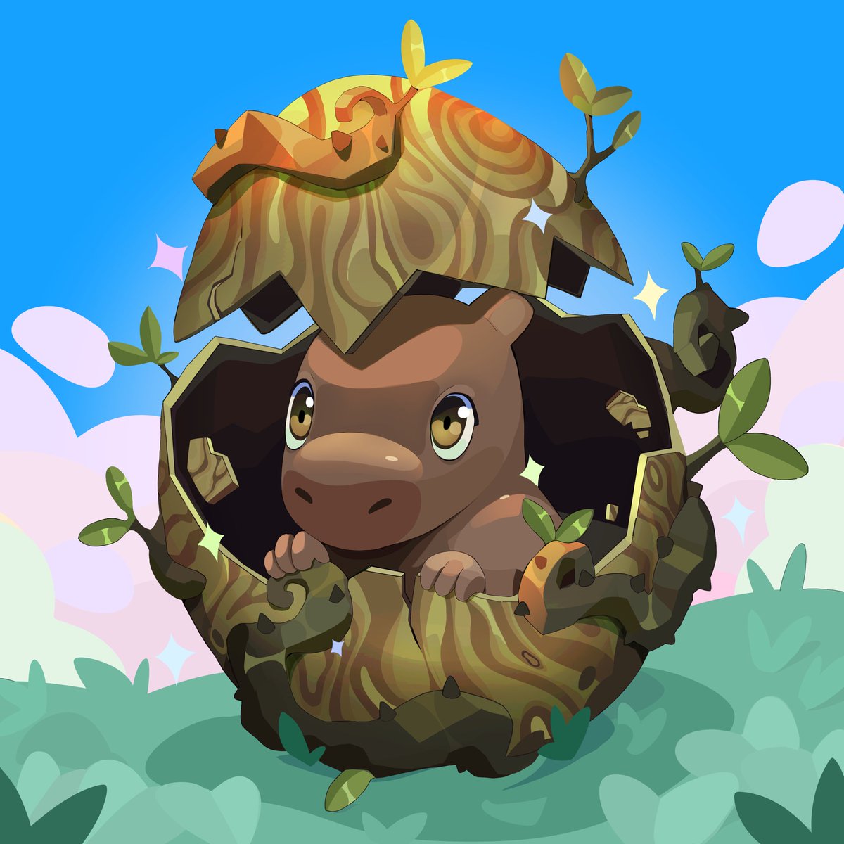 A new FREE seasonal egg is available on the Saku Monsters Market! 

Claim it before it’s too late… 🪵
