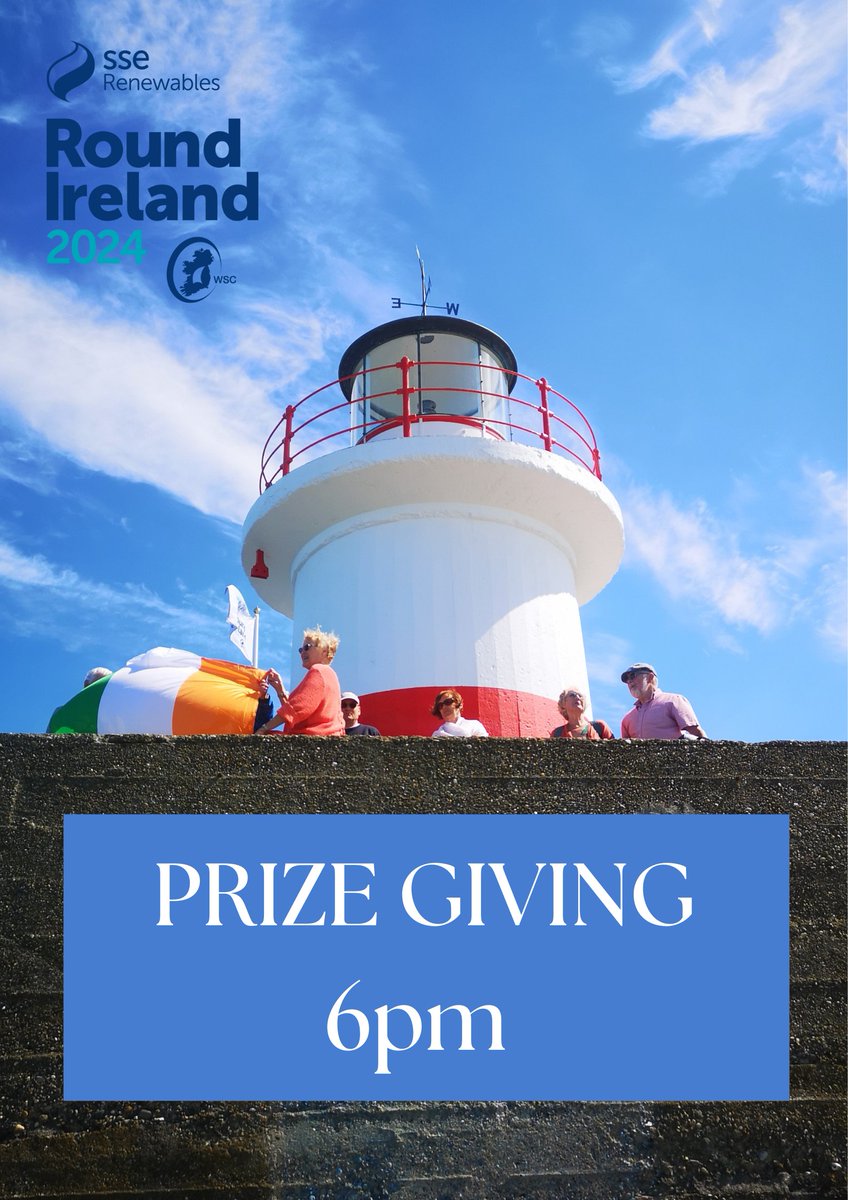 And so we come to the end of the #riyr2024 To all skippers, crews and the hugely important back up crew😉we thank you for joining us in this iconic race that is the Round Ireland. 

Prize Giving this evening at 6pm to celebrate all of your achievements.

#Offshoreracing #sailing