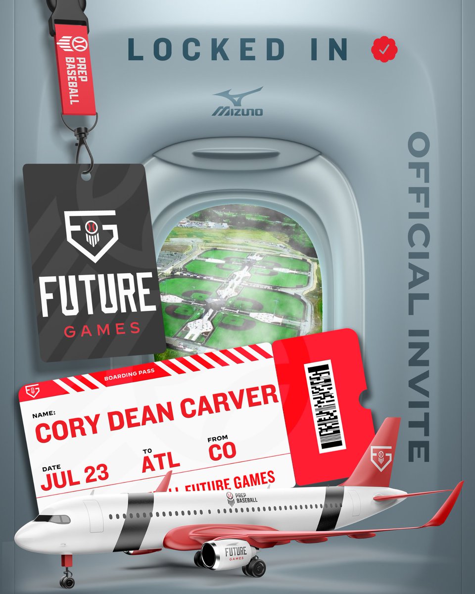 ✅𝑰𝑵𝑽𝑰𝑻𝑬 𝑨𝑪𝑪𝑬𝑷𝑻𝑬𝑫✅

SS/OF Cory Dean Carver (Montezuma-Cortez)

Colorado's #7 ranked 2026 prospect is headed to this year's @PrepBaseball Future Games!

👤: loom.ly/Q1fHL7o | <a href="/cory_carver13/">Cory Dean Carver</a>