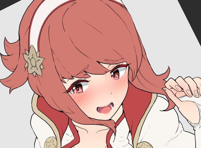 作業再開。顔や髪型の調整していました。 