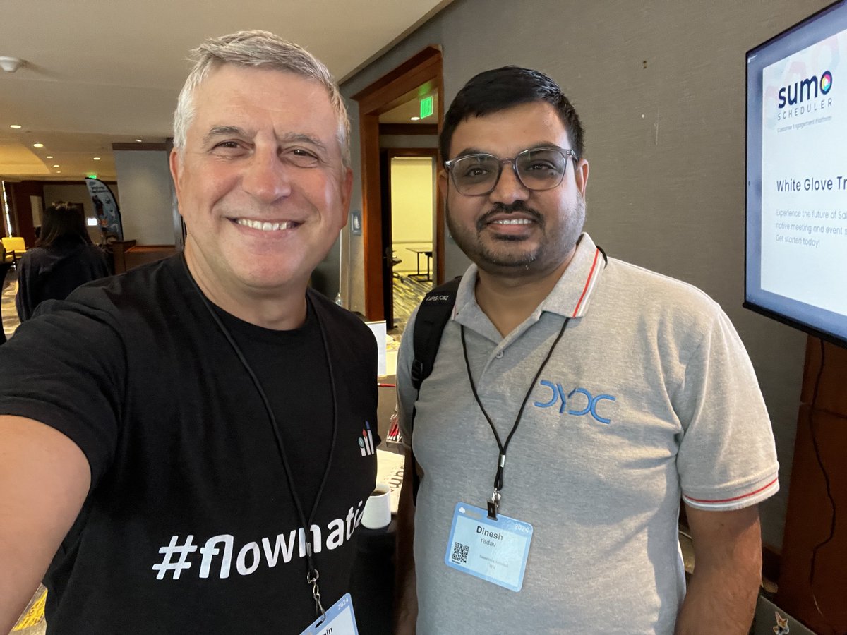 enginutkan's tweet photo. Awesome to see Dinesh (presenter) at #SED24 Southeast Dreamin’ @SEDreamin @i_am_dy @SalesforceBreak https://t.co/nD7bk3VOXZ