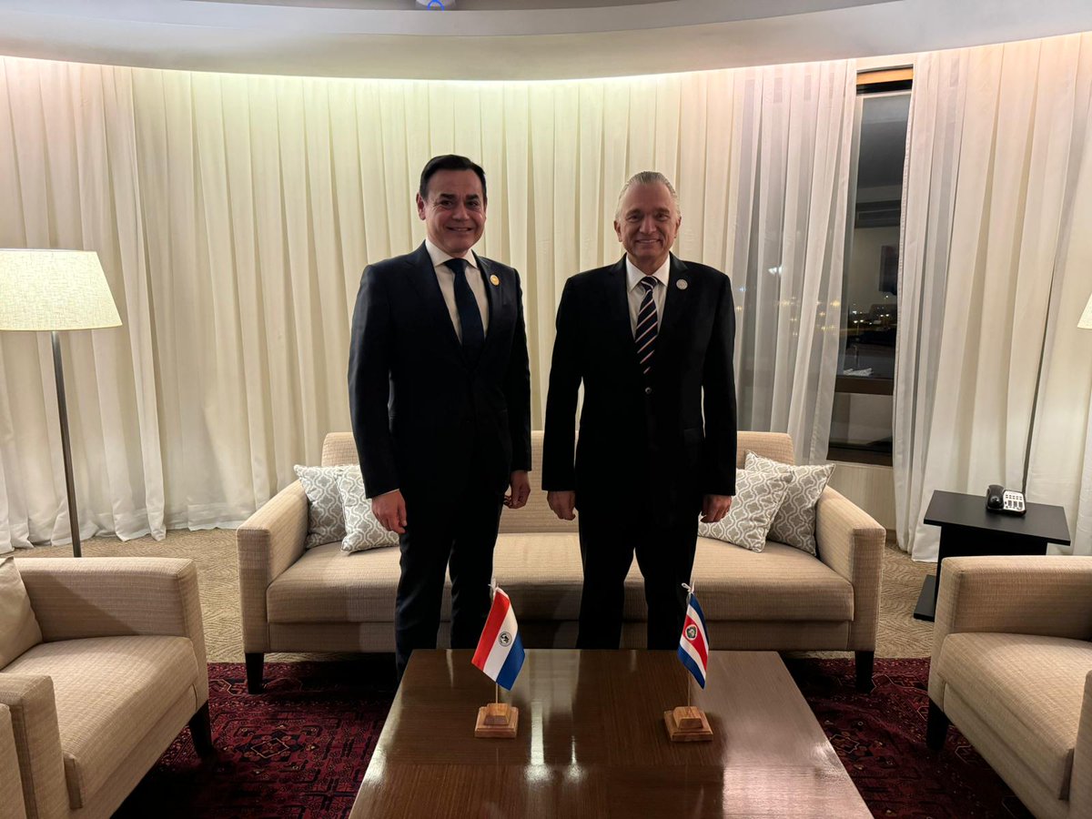 Costa Rica y Paraguay fortalecen relación bilateral con encuentro de ministros de Relaciones Exteriores 🇨🇷🤝🇵🇾📑 rree.go.cr/?sec=servicios…