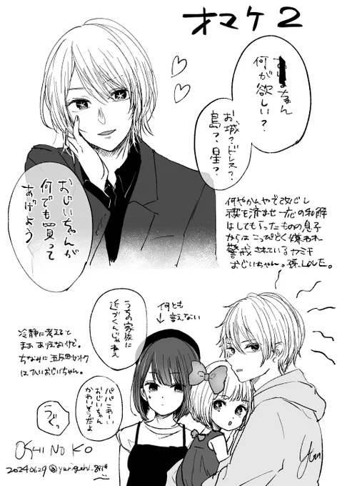 おまけ2です
こんなおじいちゃん嫌だ 