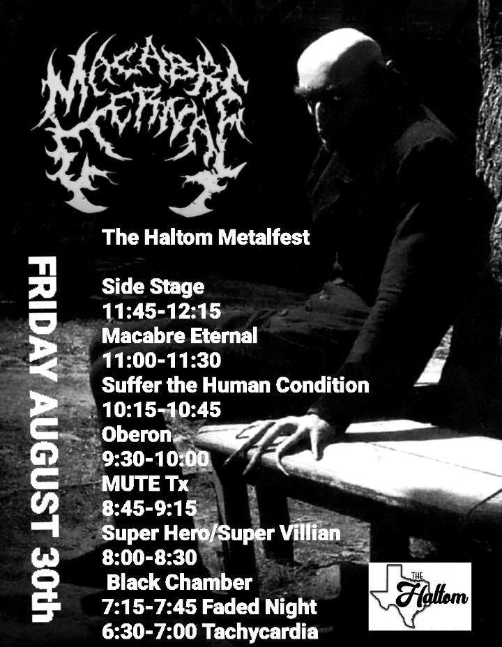 F_F_R_777's tweet photo. We are honored to headline The Haltom Metal Fest  side stage
Friday August 30th
https://t.co/CDepANDeAC https://t.co/9ddlcag43H