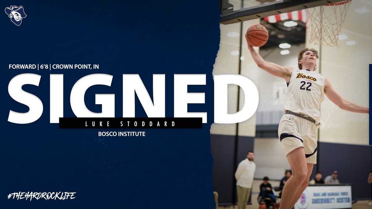 HardrockerMBB's tweet photo. Excited to welcome Luke Stoddard!

Luke is a forward from Crown Point, Indiana and attended the Bosco Institute and will be joining us in the fall.

Welcome to the family!

#TheHardrockLife https://t.co/CpwkbADYN3