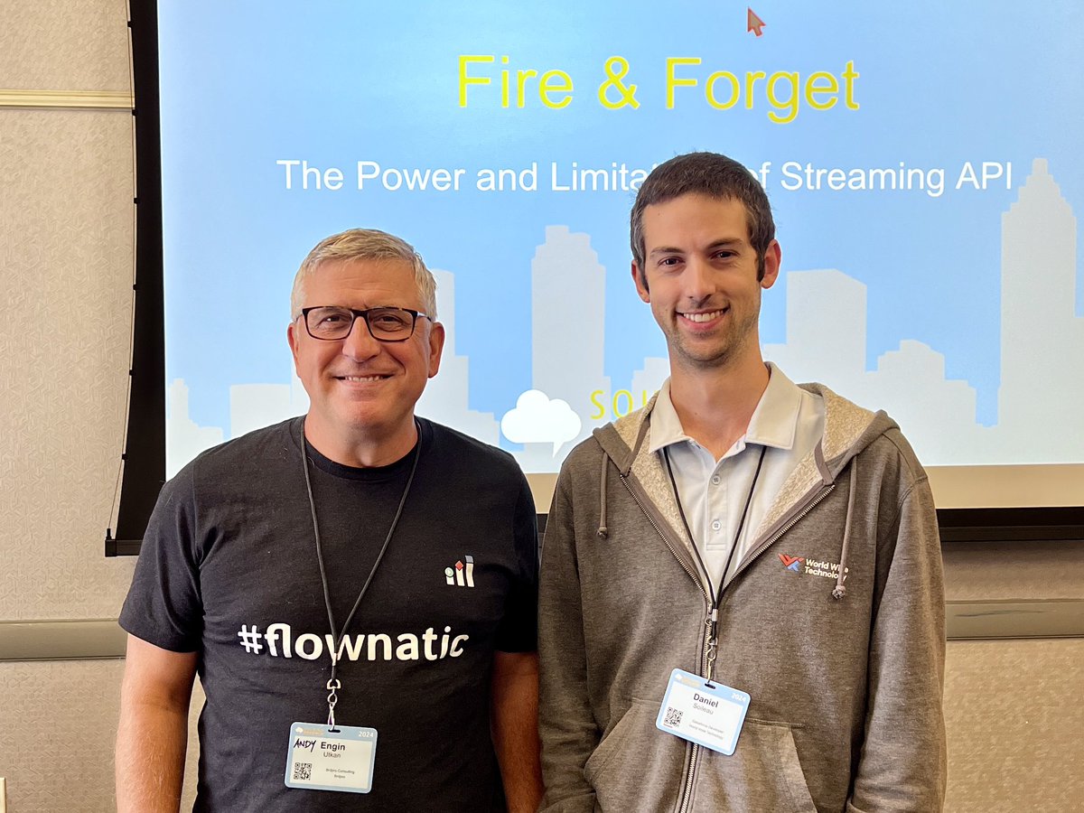 enginutkan's tweet photo. Great to meet Daniel (presenter) and Janson who interacted with my content before at #SED24 Southeast Dreamin’ @SEDreamin https://t.co/w4LjojQu6E