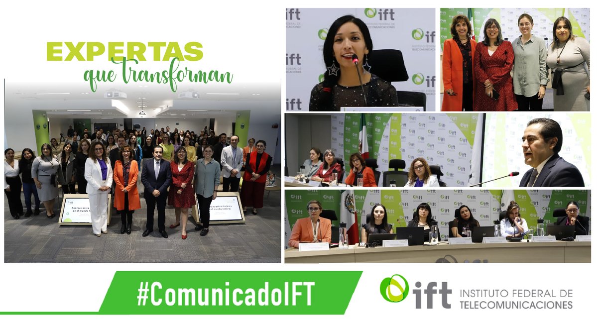 #ComunicadoIFT  
El <a href="/IFT_MX/">IFT</a> celebra el segundo aniversario del Plan Integral de Igualdad de Género #ExpertasQueTransforman, cuyo objetivo es impulsar liderazgos femeninos, así como incrementar la participación y visibilidad de las mujeres expertas del Instituto, a fin de