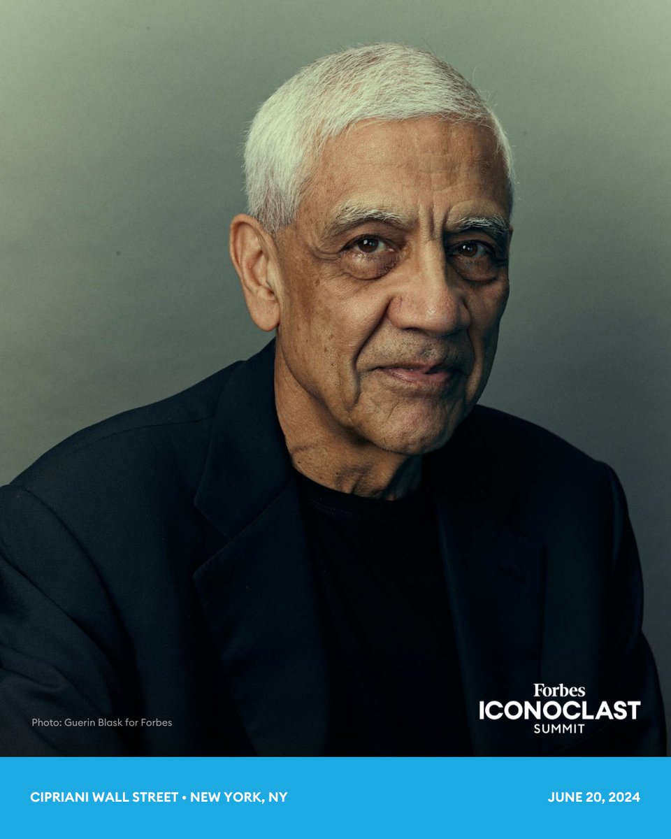 Forbes's tweet image. "We tend to overestimate the impact of technology in the short term and underestimate it in the long term."

Vinod Khosla, entrepreneur, investor and technologist, spoke to Alex Konrad at the 2024 #ForbesIconoclast Summit in New York City. trib.al/1KUSwrx