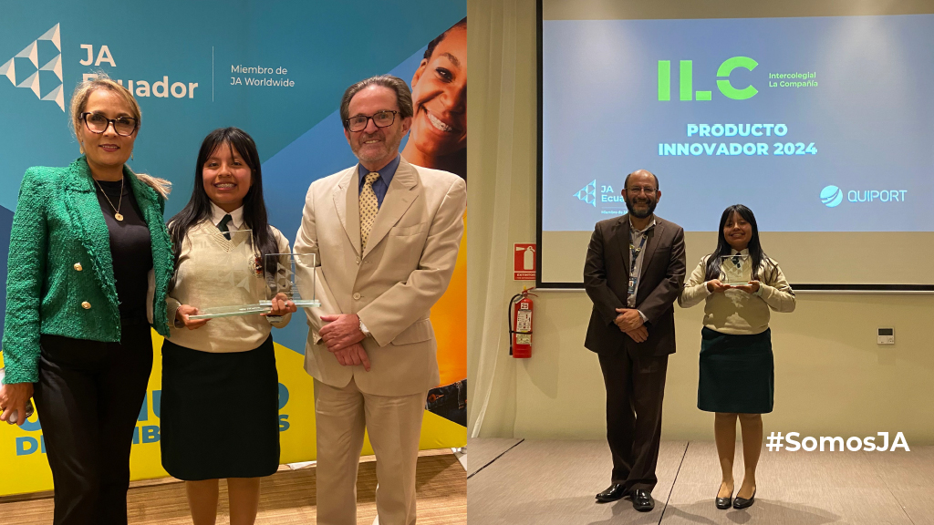JAEcuador's tweet photo. ¡Felicitaciones a los ganadores del Intercolegial La Compañía - @Quiport!
Esta edición se llevó a cabo gracias al aporte económico y a la activa participación de 9 ejecutivos voluntarios de Corporación Quiport S.A.
1er. Lugar: Chucula JA - U. E. Yaruquí.
#JAEcuador #RSE #RSC https://t.co/ZY20hMFRE8