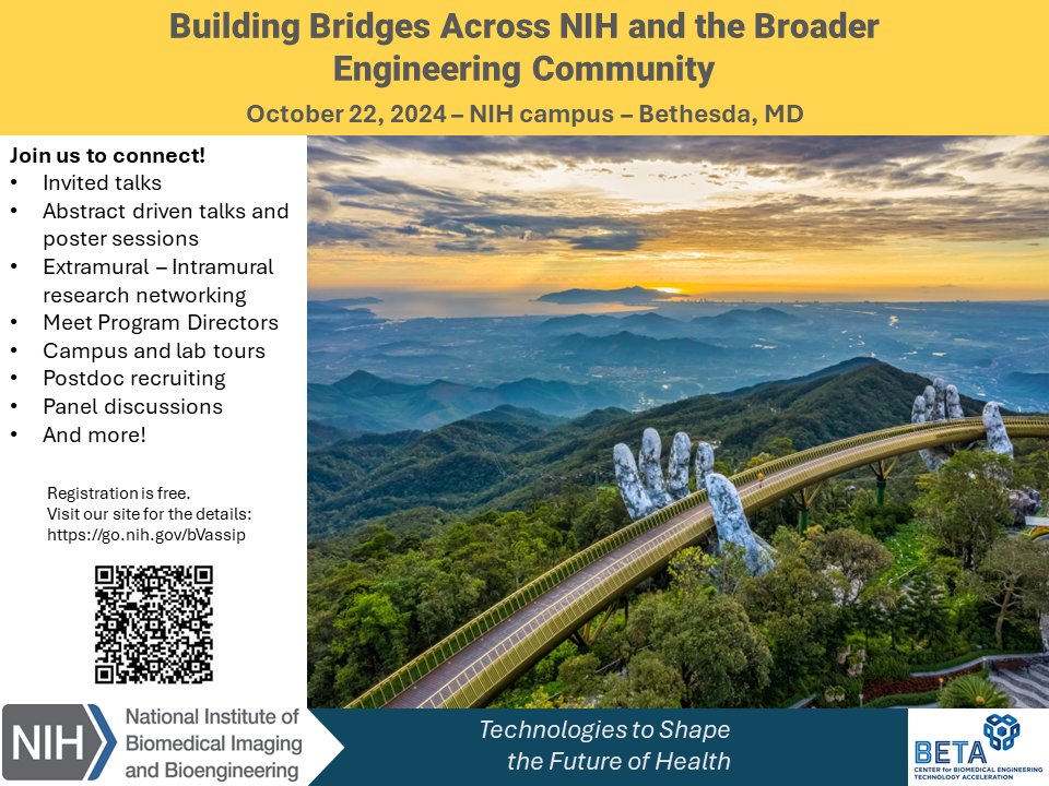 Platt Lab (@drplattlab) on Twitter photo <a href="/KSadtler/">Kaitlyn Sadtler, PhD</a> <a href="/NIH/">NIH</a> <a href="/NIBIBgov/">NIBIB</a> REGISTRATION NOW OPEN! Join us on <a href="/NIH/">NIH</a> campus the day before <a href="/BMESociety/">Biomedical Engineering Society</a> Conf. in Baltimore. We'd love to have you come spend the day making collabs, abstract driven talks and poster sessions, & meet program directors to discuss your research & training grants! <a href="/NIBIBgov/">NIBIB</a> <a href="/KSadtler/">Kaitlyn Sadtler, PhD</a> <a href="/NIH/">NIH</a> <a href="/NIBIBgov/">NIBIB</a> REGISTRATION NOW OPEN! Join us on <a href="/NIH/">NIH</a> campus the day before <a href="/BMESociety/">Biomedical Engineering Society</a> Conf. in Baltimore. We'd love to have you come spend the day making collabs, abstract driven talks and poster sessions, & meet program directors to discuss your research & training grants! <a href="/NIBIBgov/">NIBIB</a>