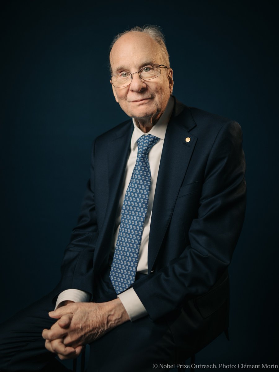 ”It takes a lot of courage to go into new areas. Some people have the natural personality for that and others don't.”

In our new podcast episode, chemistry laureate Louis Brus talks about luck and courage needed to enter new research areas. Listen here: linktr.ee/nobelprizeconv…